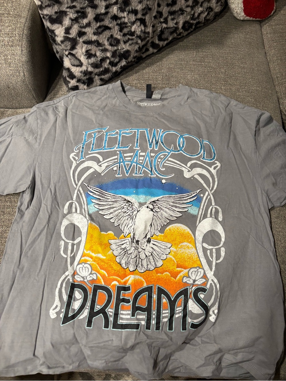 Fleetwood Mac 'Dreams' Oversized Graphic Tee M